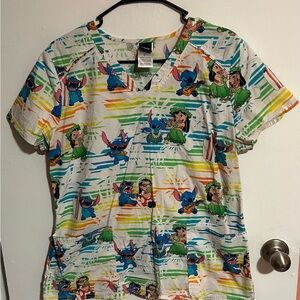 Disney Lilo & Stitch Scrub Top
